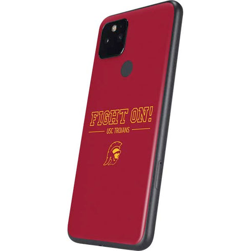University of Southern California Fight On Google Pixel 5 Skin